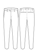 Bertoni of Denmark - BERTONI 37922447 FENGER REG TROUSERS