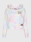 Tommy Hilfiger MENSWEAR - TOMMY CROPPED ZIP HOODIE PRINT