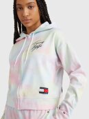 Tommy Hilfiger MENSWEAR - TOMMY CROPPED ZIP HOODIE PRINT