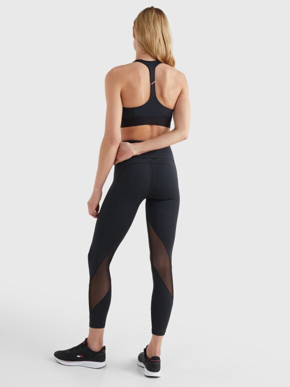 TOMMY WOMENSWEAR - TOMMY HW MESH MIX LEGGING 7/8