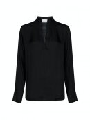 Neo Noir - Neo Noir Lucia Solid Blouse