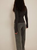 NA-KD TIE NECK LONG SLEEVE TOP