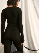 NA-KD ASYMMETRICK BUTTON TOP