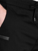 HUGO MENSWEAR - HUGO Feril cuff black trousers