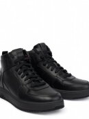 HUGO MENSWEAR - HUGO KILIAN HITO BASKETBALL STYLE HIGH TOP TRAINERS WITH LOGO DETAILS