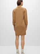 BOSS WOMENSWEAR - BOSS C FUENTA DRESS RELAXED-FIT SWEATER DRESS IN COTTON AND VIRGIN WOOL