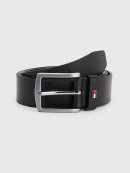 Tommy Hilfiger MENSWEAR - Tommy DENTON LEATHER BELT 3.5