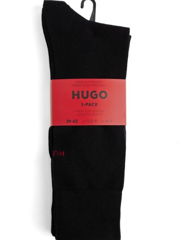 HUGO MENSWEAR - HUGO 3 Pack strømper