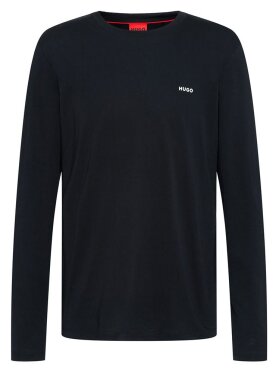 HUGO Langærmet T-shirt Med Rund Hals  Derol222