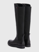 TOMMY KNEE-HIGH PULL-ON LEATHER BOOTS