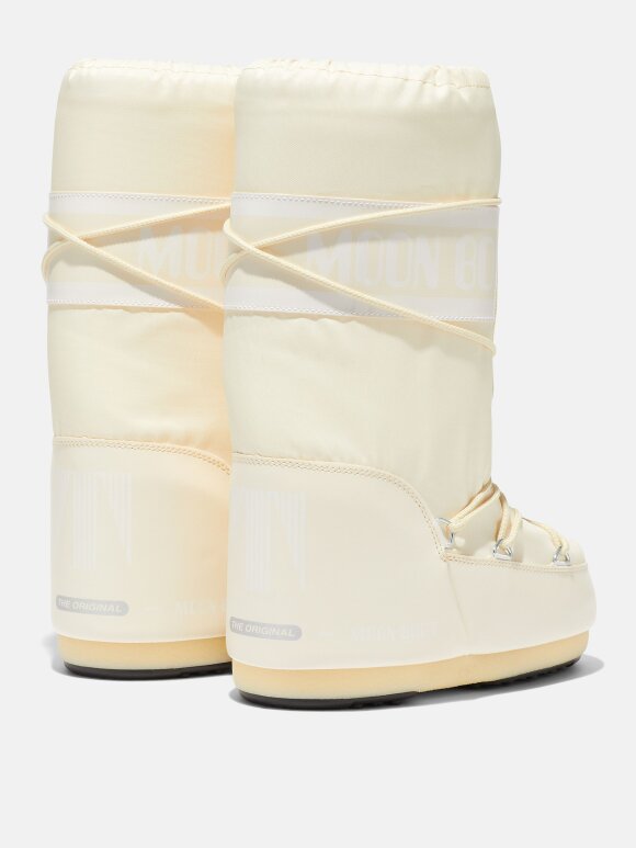 MOONBOOT ICON CREAM NYLON BOOTS