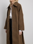 NA-KD Back Slit Long Coat