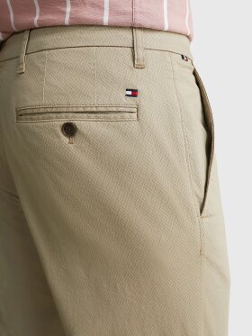 TOMMY DENTON FITTED STRAIGHT TROUSERS