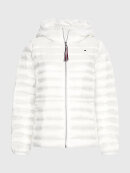 TOMMY WOMENSWEAR - TOMMY QUILTED HOODED DOWN-FILLED JACKET
