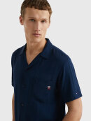 Tommy Hilfiger MENSWEAR - TOMMY MONOGRAM LOUNGE PYJAMA SHIRT