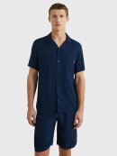 Tommy Hilfiger MENSWEAR - TOMMY MONOGRAM LOUNGE PYJAMA SHIRT