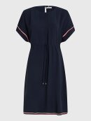 TOMMY WOMENSWEAR - TOMMY SIGNATURE TAPE KIMONO SLEEVE SHIFT DRESS