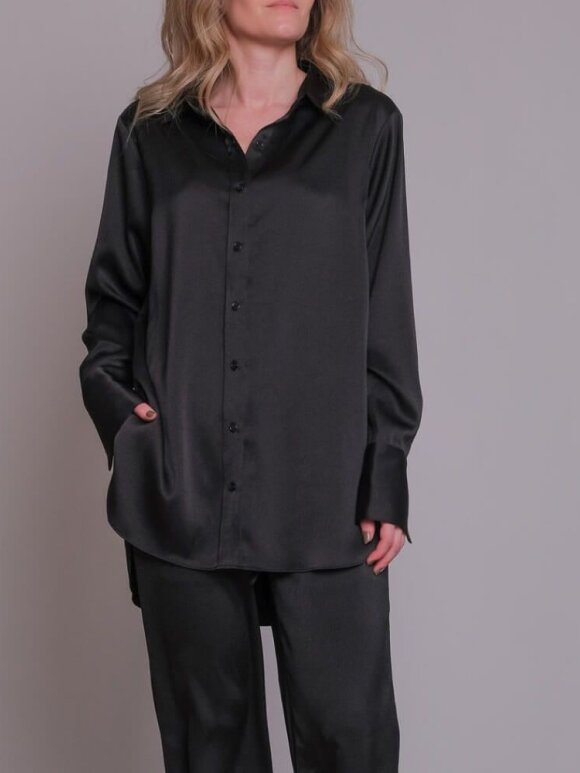 Neo Noir - Neo Noir Margit Crepe Shirt