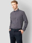 Clean Cut Copenhagen - CLEAN CUT FORMAL AOP STRAIGHT FIT  STRETCH SHIRT