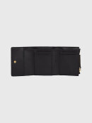 TOMMY WOMENSWEAR - TOMMY MEDIUM MONOGRAM PLAQUE FLAP WALLET