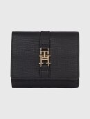 TOMMY WOMENSWEAR - TOMMY MEDIUM MONOGRAM PLAQUE FLAP WALLET