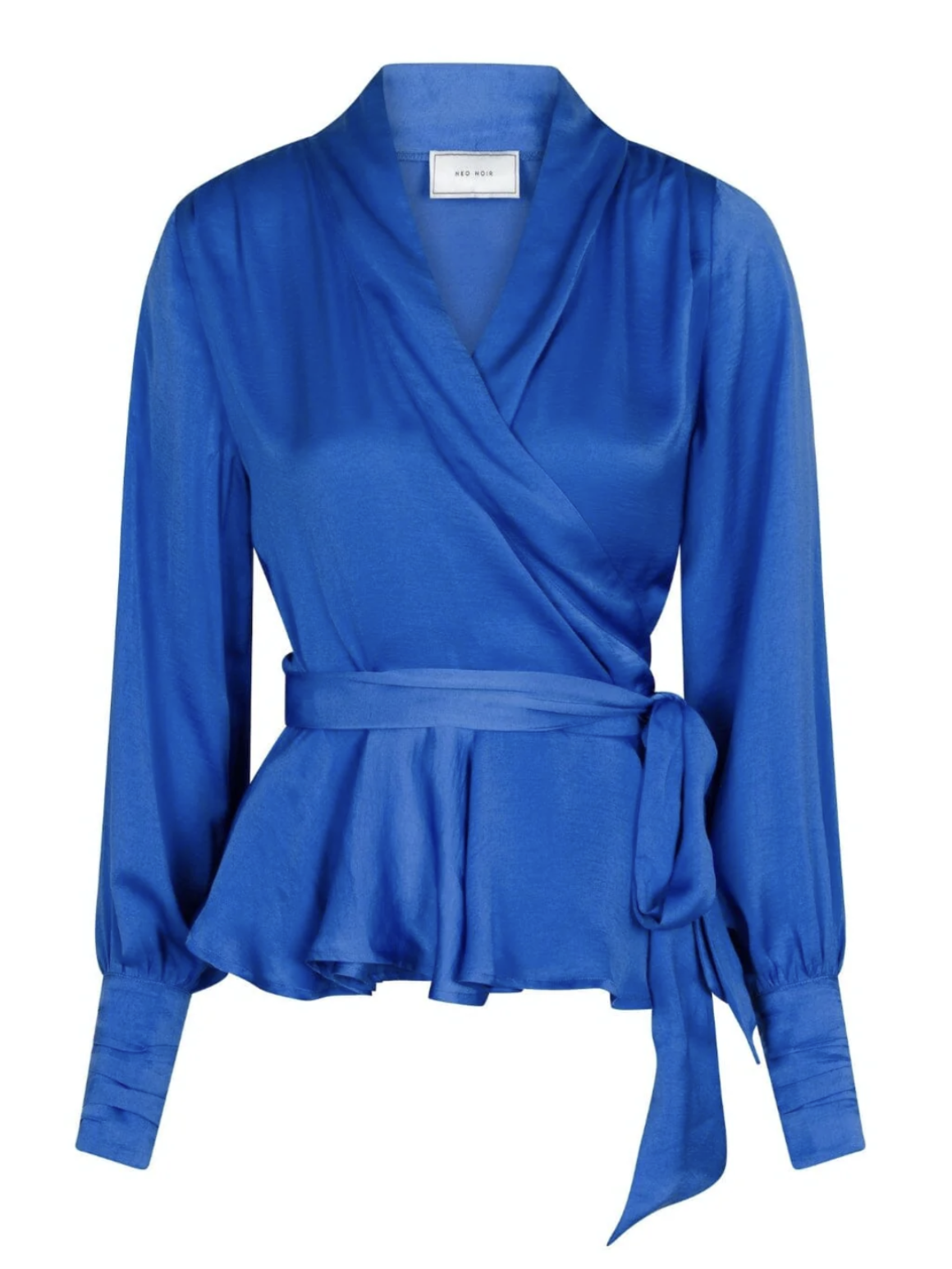 NEO NOIR Toots Structure Blouse Dark Grey