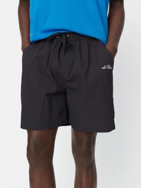 LES DEUX STAN SEERSUCKER SWIM SHORTS