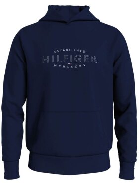 TOMMY FLEX FLEECE LOGO HOODY