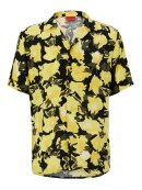 HUGO MENSWEAR - HUGO ELLINO RELAXED-FIT SHIRT IN DIGITALLY PRINTED POPLIN