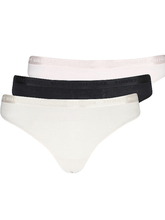 TOMMY WOMENSWEAR - TOMMY MONOGRAM CHEEKY BIKINI BOTTOMS