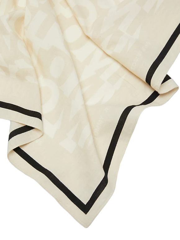 TOMMY WOMENSWEAR - TOMMY TONAL LOGO SCARF
