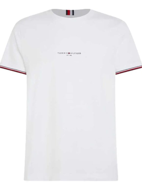 Tommy Hilfiger MENSWEAR - TOMMY LOGO TIPPED T-SHIRT