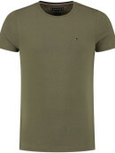 Tommy Hilfiger MENSWEAR - TOMMY HILFIGER STRETCH SLIM FIT TEE