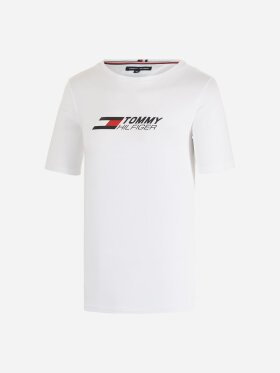 TOMMY SPORT ESSENTIAL BIG LOGO TEE