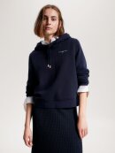 TOMMY WOMENSWEAR - TOMMY 1985 REG MINI CORP LOGO HOODIE