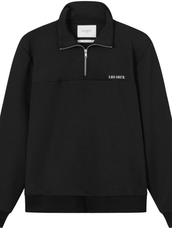 Les  Deux Copenhagen - LES DEUX BALLIER TRACK HALF-ZIP SWEAT