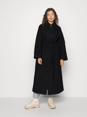 NA-KD Back Slit Long Coat