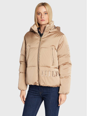 TOMMY down sleeveless hooded puffer jacket relaxed fit