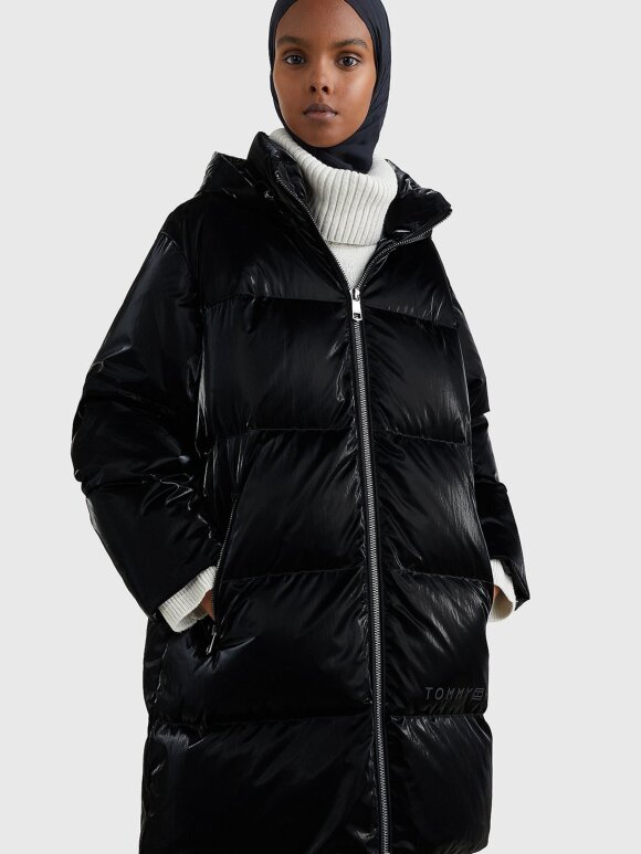 TOMMY WOMENSWEAR - TOMMY Metallic Puffer DOWN JACKET