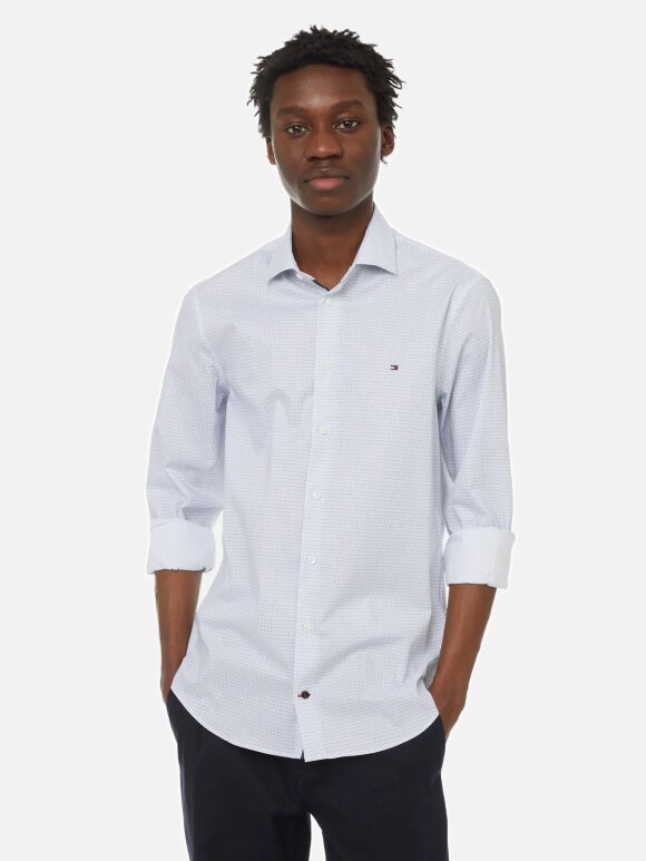 Tommy Hilfiger MENSWEAR - TOMMY Patterned cotton shirt