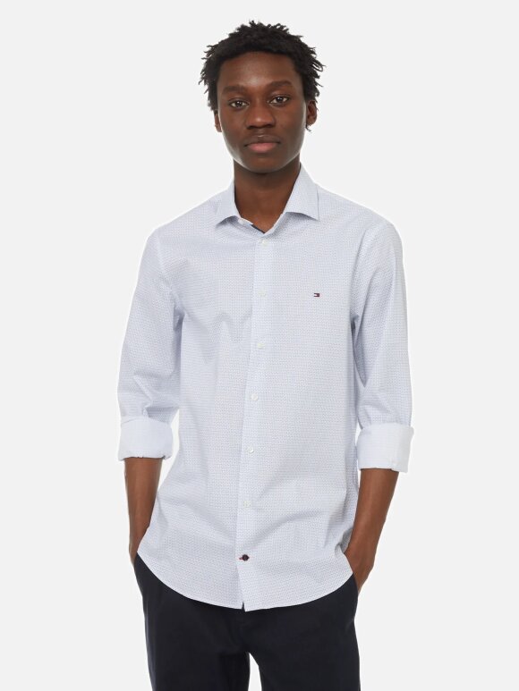 TOMMY Patterned cotton shirt