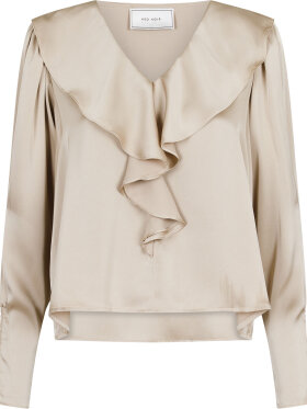 Neo Noir Sandie Sateen Blouse