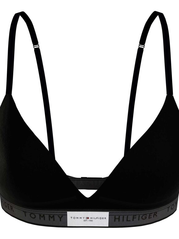 TOMMY WOMENSWEAR - TOMMY WOMENSWEAR Lightly Lined BRA BLACK