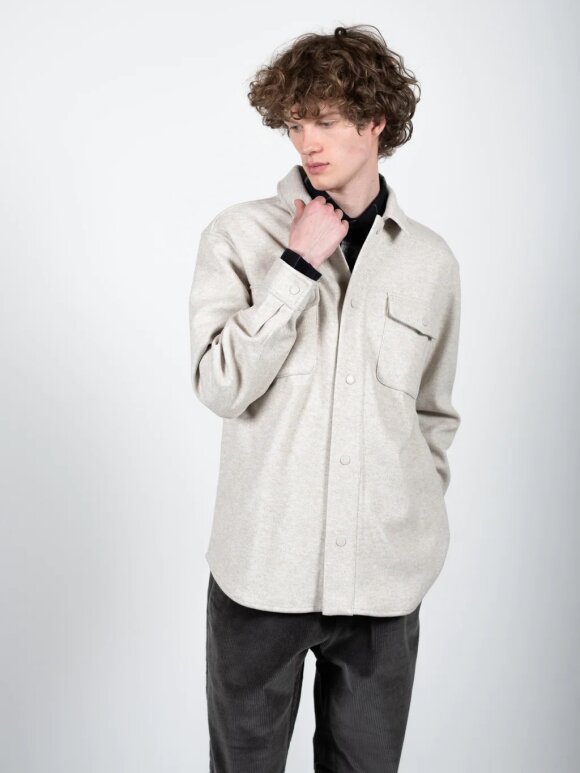 Clean Cut Copenhagen - Clean Cut DEAN BONDED OVERSHIRT