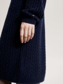 TOMMY WOMENSWEAR - TOMMY Women SOFT WOOL AO CABLE C-NK DRESS