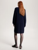 TOMMY WOMENSWEAR - TOMMY Women SOFT WOOL AO CABLE C-NK DRESS