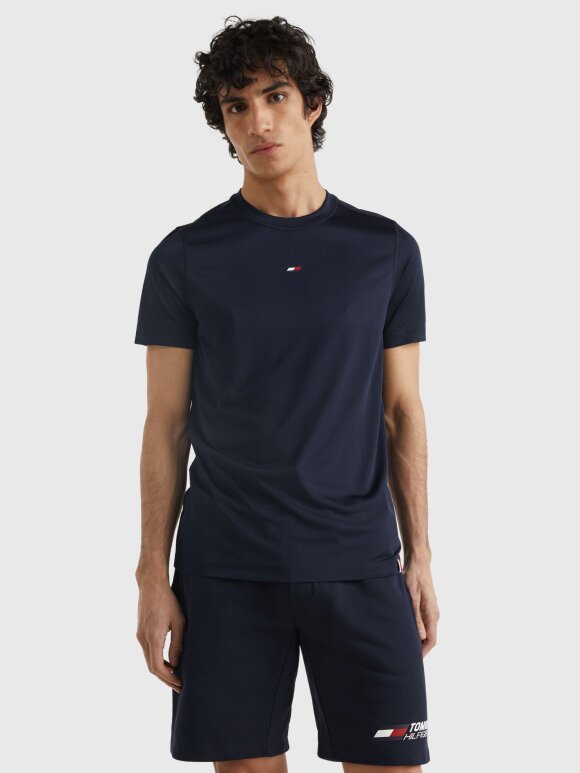 Tommy Hilfiger MENSWEAR - TOMMY ESSENTIAL TRAING SMALL LOGO TEE