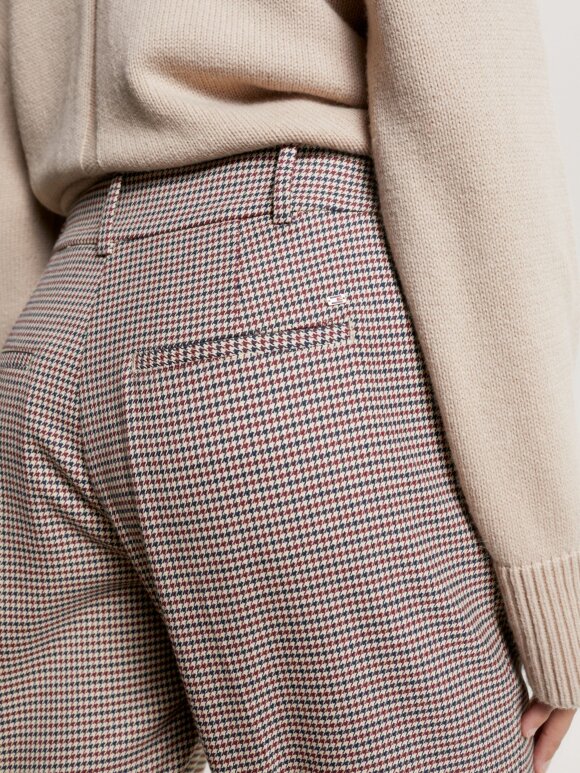 TOMMY WOMENSWEAR - TOMMY Women SLIM STRAIGHT RWB CHECK PANT