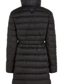 TOMMY WOMENSWEAR - Tommy women MW PADDED GLOBAL STRIPE COAT