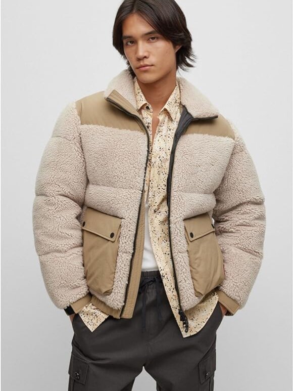 HUGO MENSWEAR - HUGO BEDDY2341 VINTER JACKET